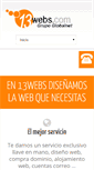 Mobile Screenshot of 13webs.com